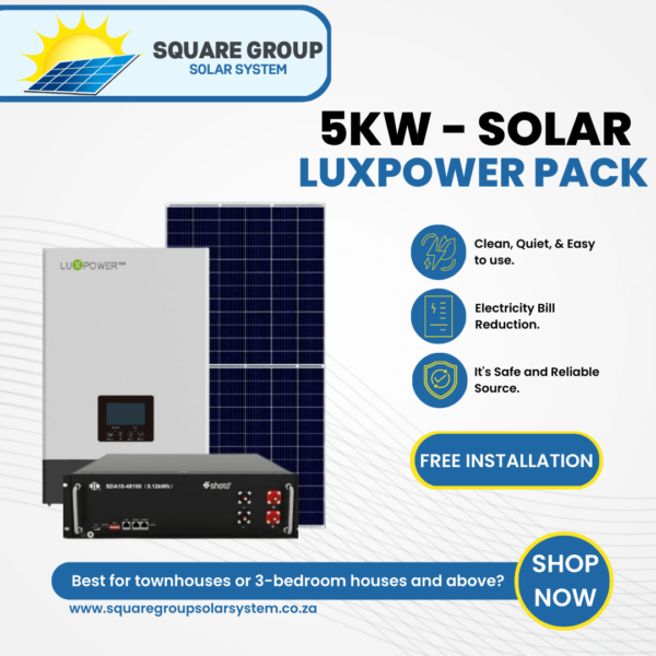 5KW Solar Kits Best for townhouses or 3-bedroom houses and above?